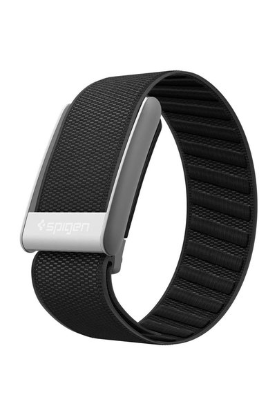 Spigen Λουράκι Whoop 5.0 / Peak / Life WBF3 Υφασμάτινο - Black