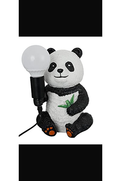 Generic Brand Veioză Panda decorativă – 35 cm