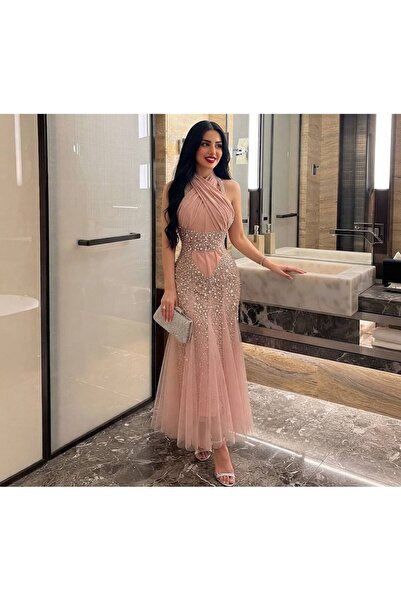 Hullm Store فستان سهره لحمي شك