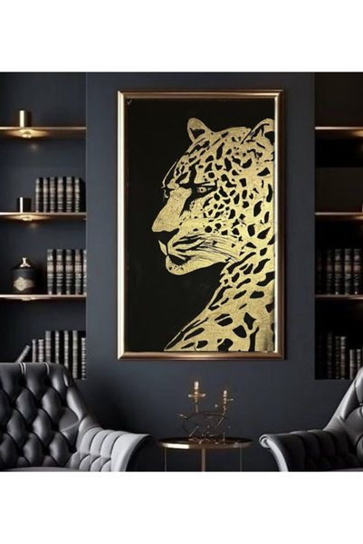 LEOPAR TABLO - 50 x 100