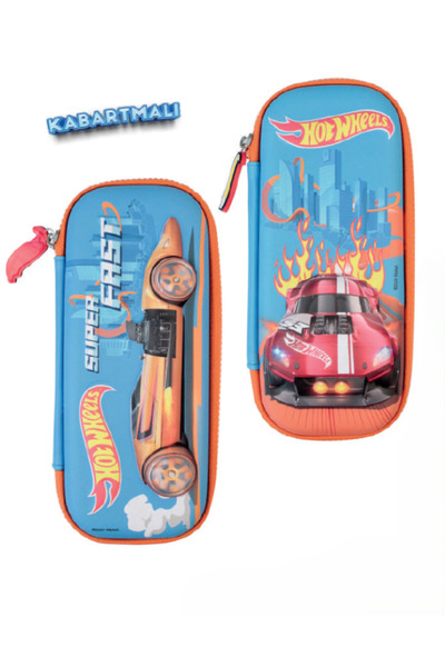 HOT WHEELS Eva kalem çantası okul erkek öğrenci kalemkutu