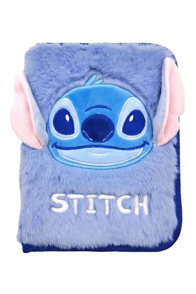 Stitch Penar pufos cu 2 compartimente