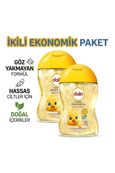 Bebek Şampuanı 100ML Seyahat Boy " 2'Lİ Paket"