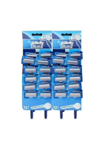 Gillette Gillette Blue 2 Carton Razor Blades - 48Pcs