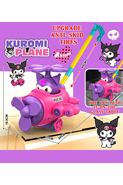 kuromi Jucărie de călărit avion cu elice