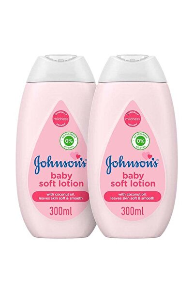 Johnson's Pack Of 2 Baby Soft Lotion With Coconut Oil For Soft And Smooth Ski...