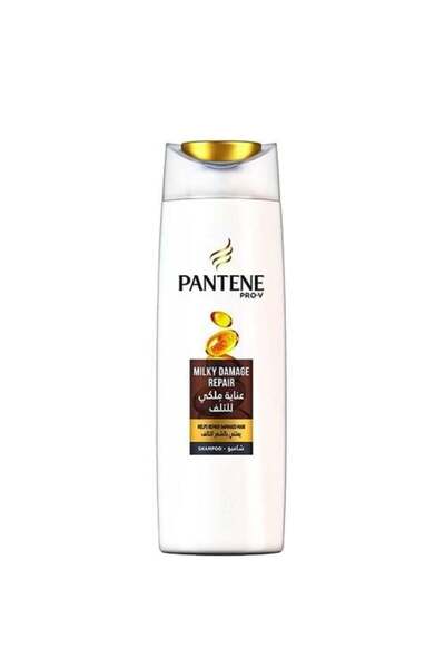 Pantene Pro-V Milky Damage Repair Shampoo for Damaged Hair - 600 ml