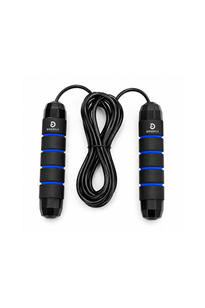 DEEPFIT Jump Rope, Tangle-Free Rapid Speed Jumping Rope Cable with Ball Beari...