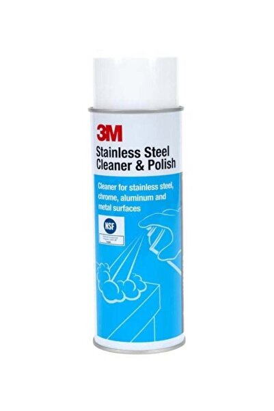 3M منظف ومُلمع الفولاذ المقاوم للصدأ – لمعان رائع خالٍ من الخطوط