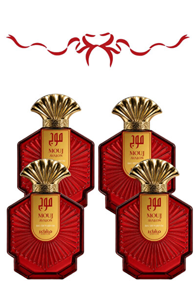 MASHAER 4 قطع عطر موج الأحمر 100 مل
