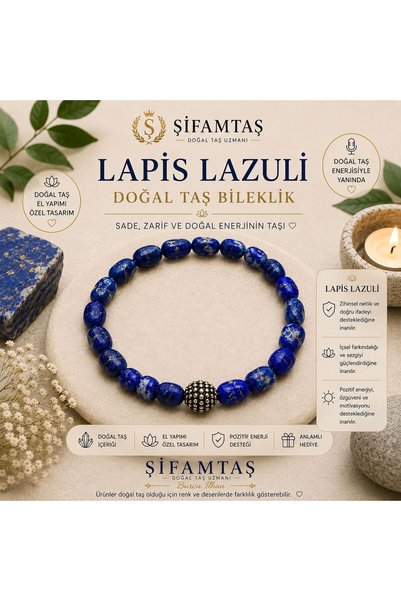 ŞİFAMTAŞ Lapis Lazuli Tımbıl Bracelet