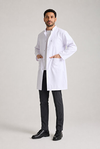 PandaForma Hakim Yaka Erkek Öğretmen , Doktor , Eczacı , Laboratuvar Önlüğü L...
