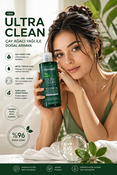 Genel Markalar Dermokil Ultra Clean Çay Ağacı Yağı Micellar Makyaj Temizleme ...
