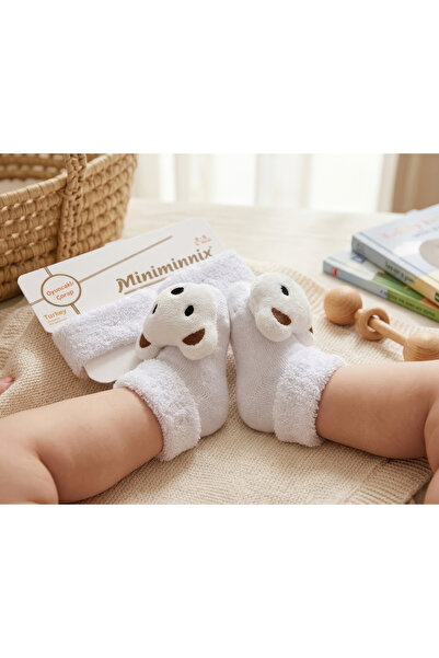 BERFOSH Miniminnix-Oyuncaklı Bebek Çorabı