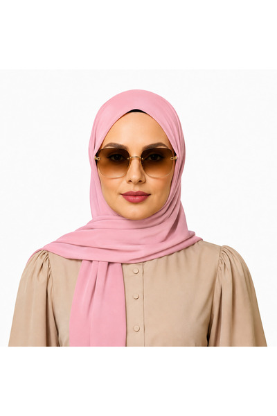 Linda Hijab Ladies Rayon Hijab Size M – Elegant Plain Modest Headscarf for girls