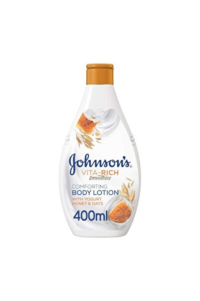 Johnson's لوشن للجسم بخلاصة الزبادي والعسل والشوفان - 400 مل