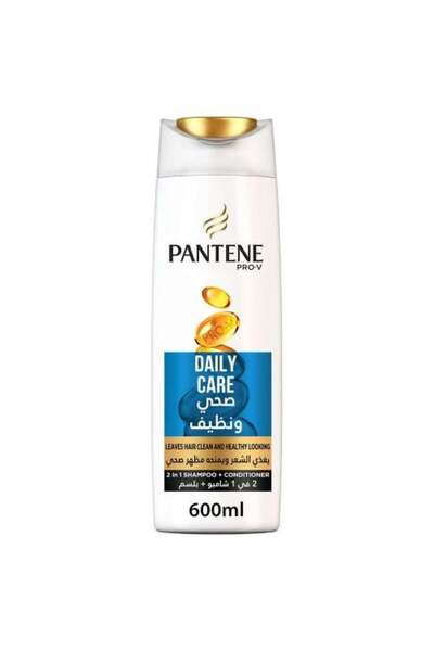Pantene شامبو وبلسم 2 في 1 برو-في للعناية اليومية يغذي الشعر ويمنحه مظهرًا صح...