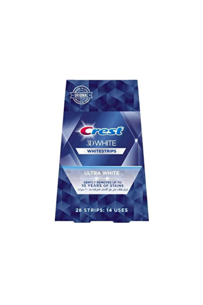 Crest للصقات تبييض الأسنان الترا وايت من كرست - 28 لصقة