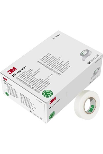 3M شريط لاصق ميكروبور، مقاس 1.25 × 9، 24 قطعة لكل كرتون، أبيض