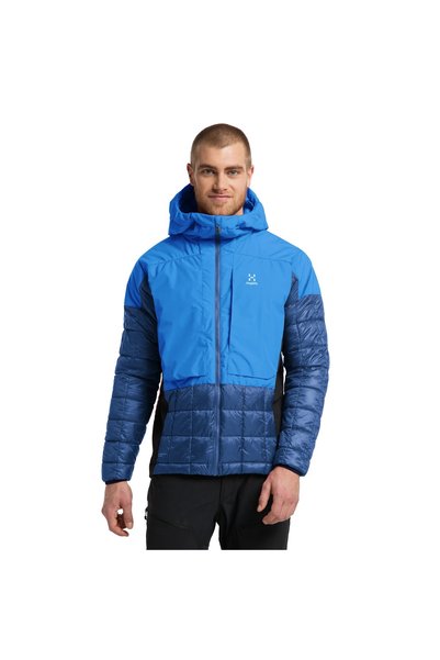 HAGLOFS Мъжко зимно яке Nordic Mimic Hood - Балтийско синьо Нордическо синьо