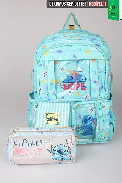 Stitch Licensed "Urban Aloha Collection" Special Design Oversized School Bag ...