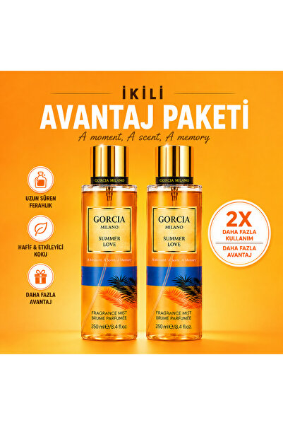 GORCİA MİLANO Summer Love 2'li avantaj paketi