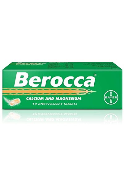 Bayer Berocca Calcium and Magnesium, 10 Tablets