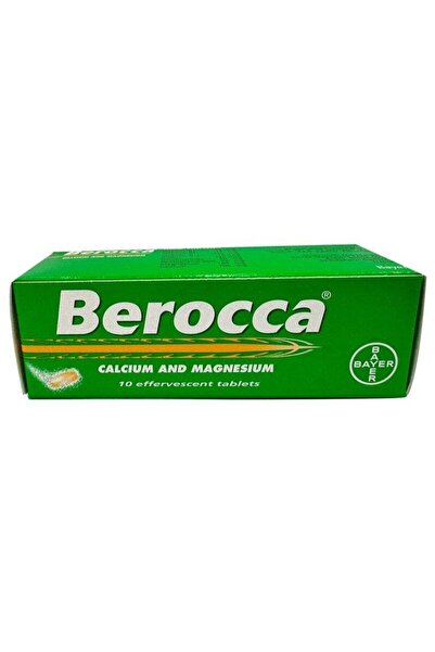 Bayer Berocca Calcium and Magnesium, 10 Tablets
