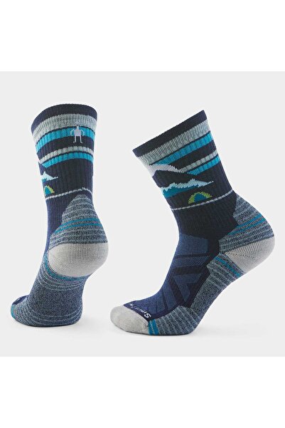 Smartwool Șosete Merino de drumeție Hike Mountain Moon - bleumarin Deep Navy ...
