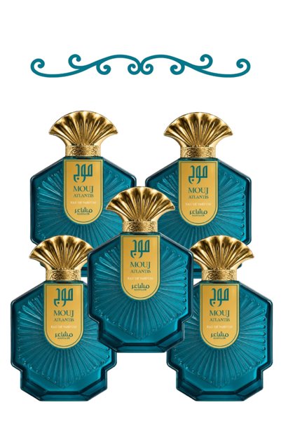 MASHAER 5 قطع Mouj Blue عطر 100 مل