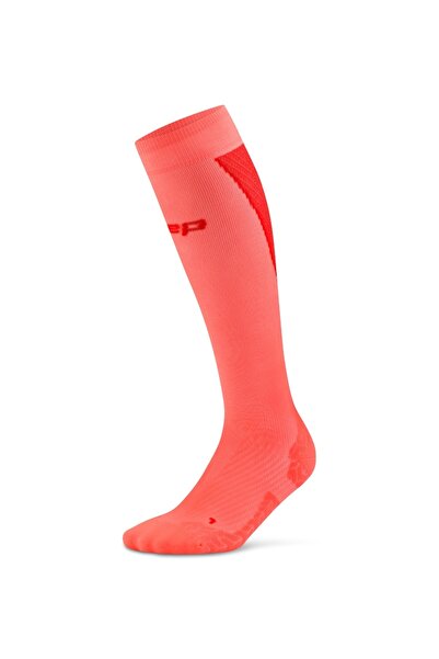 Cep Run Ultralight 4.0 High Compression Socks - neon coral | red