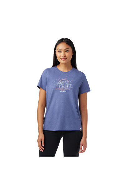 Smartwool Tricou merino - Mountain Sol Tricou Grafic cu Mânecă Scurtă pentru ...