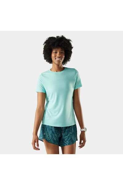 Smartwool Tricou Merino sport Active Mesh - albastru Pacific | femei