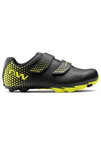 Northwave Spike 3 - pantofi ciclism MTB XC - negru galben fluo
