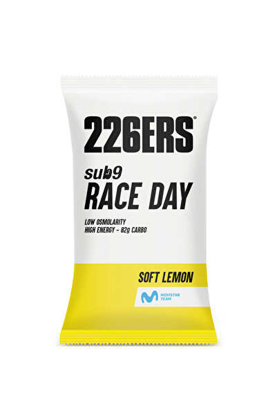 226ERS energy powder sachet - SUB9 race day - 82gr carbo - lemon - 87.5gr