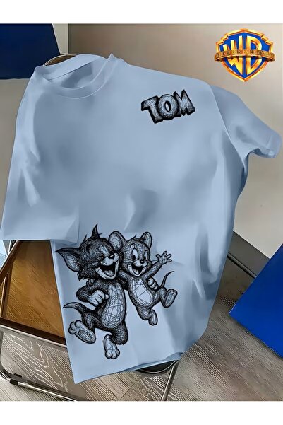 H&GHAMLEGİYİM Classic Vintage Cartoon Character Fun Printed T-Shirt, American...