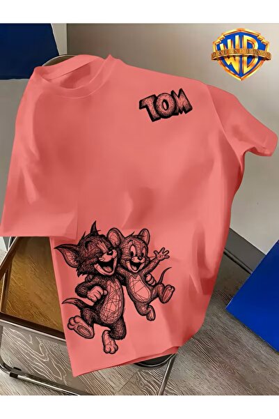H&GHAMLEGİYİM Classic Vintage Cartoon Character Fun Printed T-Shirt, American...