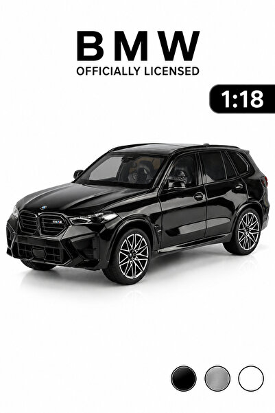 craftivio 1:18 Bmw X5 m Competition Licensed Metal Diecast Model Car Black
