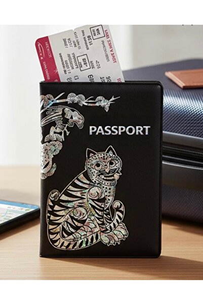 CLIO 2li Kore Motifli Passport Kılıfı