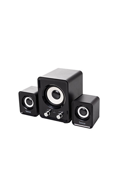 Spacer BOXE 2.1, RMS: 11W (2 x 3W + 5W), control volum, alimentare USB, negru...
