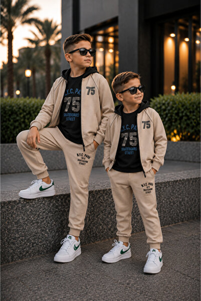 KOKOŞ BEBEK Nyc Park 3 Piece Boys' Set - Ages 3/11 - 31905