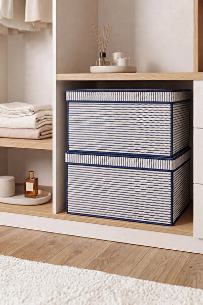 VAYBE Set of 2 Maxi Multi-Purpose Storage Boxes Clothes and Toy Organizer 40X...