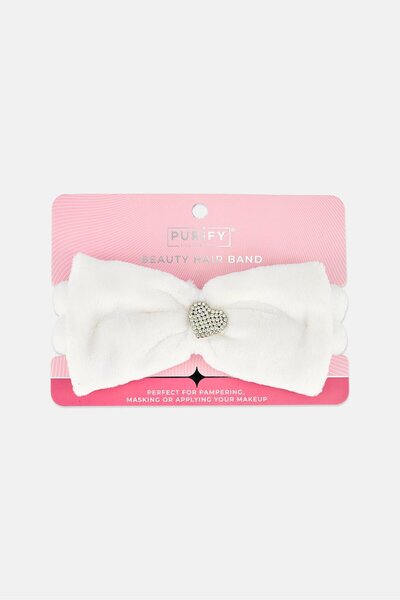 Purify Beauty Headbands, White