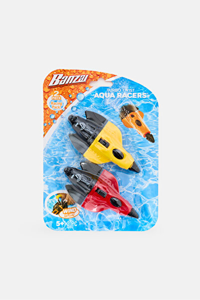 Banzai 2 Pcs Turbo Twist Aqua Racers