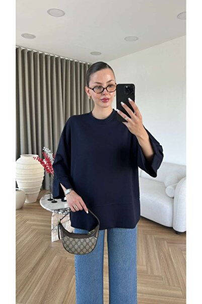 Oysho Kumaş Manşet Detaylı Sweat