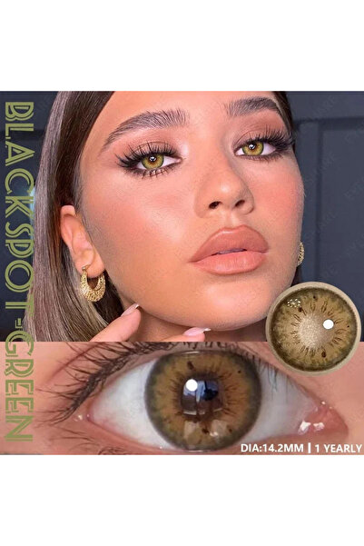 dermasuction Black spot gren hazel yeşil karışımı göz lensi