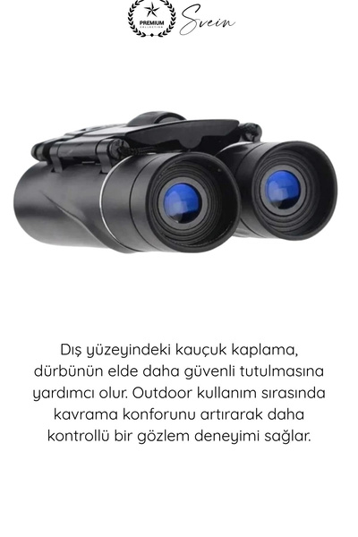 Svein #CepDürbünü Dürbün 100x22 Uzun Menzil Mini Cep Profesyonel Kauçuk Kaplama Su Geçirmez Kamp Doğa Kuş Gözlem Avcılık Seyahat Outdoor Kompakt Optik Çift Gözlü Taşınabilir Görüş Cihazı
