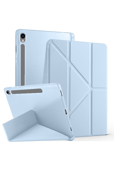 Sneezy Samsung Galaxy Tab S10 FE 11 Inc SM-X520 Üçgen Katlanabilir Kalemlikli...