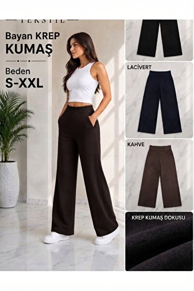 Generic Brand بنطلون بيجامة من قماش الكريب A++ S*M*L*XL*XXL