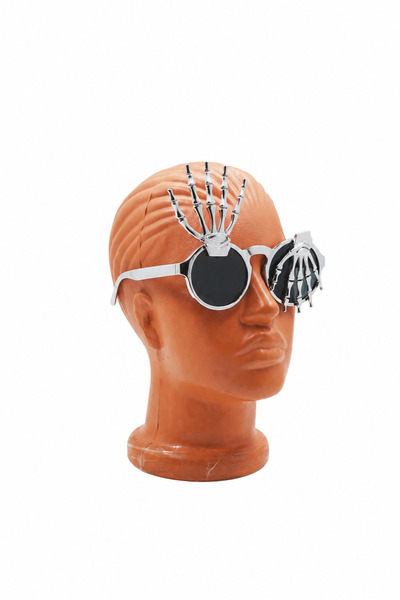 Yusuf Dirik YD Party Supplies نظارات حفلات الهالوين على شكل هيكل عظمي باللون ...